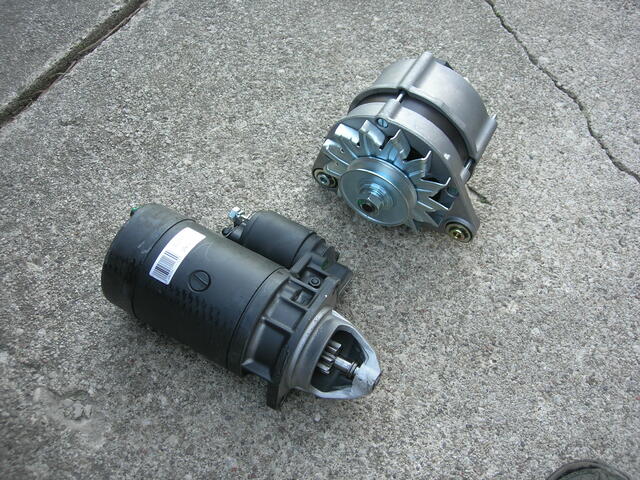 Elstock'i generaator ja starter
