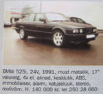 BMW 525i 140000eek