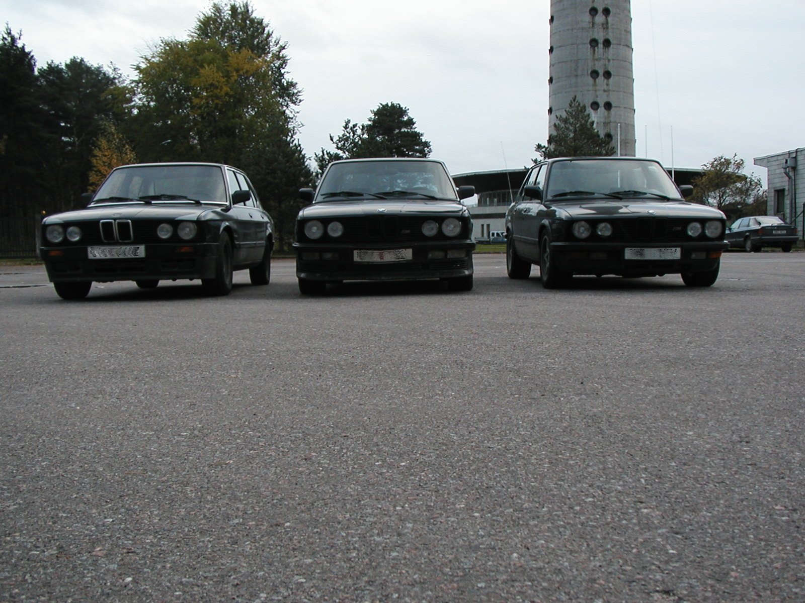 Black 535i meeting